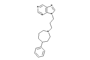 9-[3-(4-phenylazepan-1-yl)propyl]purine