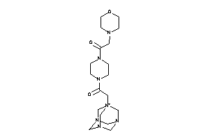 2-morpholino-1-[4-(2-BLAHylacetyl)piperazino]ethanone