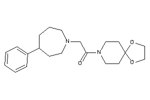 1-(1,4-dioxa-8-azaspiro[4.5]decan-8-yl)-2-(4-phenylazepan-1-yl)ethanone