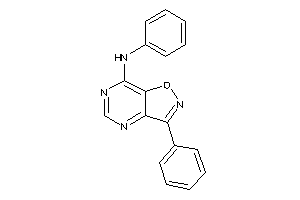 Image of Phenyl-(3-phenylisoxazolo[4,5-d]pyrimidin-7-yl)amine