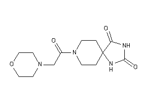 Image of 8-(2-morpholinoacetyl)-2,4,8-triazaspiro[4.5]decane-1,3-quinone