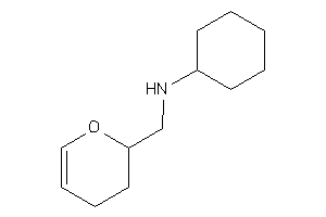 Cyclohexyl(3,4-dihydro-2H-pyran-2-ylmethyl)amine