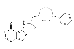 N-(4-keto-3H-furo[3,4-d]pyridazin-5-yl)-2-(4-phenylazepan-1-yl)acetamide