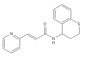 3-(2-pyridyl)-N-thiochroman-4-yl-acrylamide