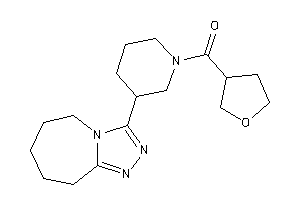 Tetrahydrofuran-3-yl-[3-(6,7,8,9-tetrahydro-5H-[1,2,4]triazolo[4,3-a]azepin-3-yl)piperidino]methanone