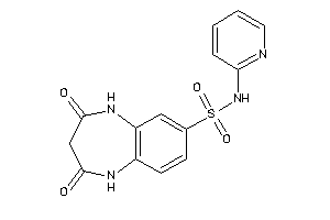 2,4-diketo-N-(2-pyridyl)-1,5-dihydro-1,5-benzodiazepine-8-sulfonamide