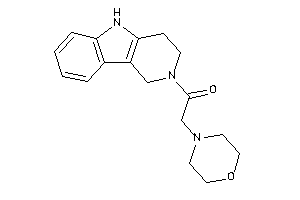 2-morpholino-1-(1,3,4,5-tetrahydropyrido[4,3-b]indol-2-yl)ethanone