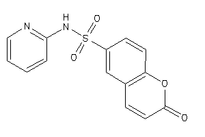 2-keto-N-(2-pyridyl)chromene-6-sulfonamide