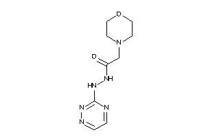 2-morpholino-N'-(1,2,4-triazin-3-yl)acetohydrazide