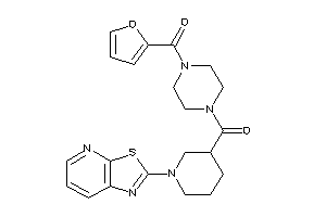 Image of [4-(2-furoyl)piperazino]-(1-thiazolo[5,4-b]pyridin-2-yl-3-piperidyl)methanone