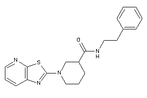 N-phenethyl-1-thiazolo[5,4-b]pyridin-2-yl-nipecotamide
