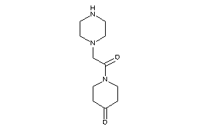 1-(2-piperazinoacetyl)-4-piperidone