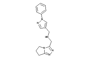 6,7-dihydro-5H-pyrrolo[2,1-c][1,2,4]triazol-3-ylmethyl-[(1-phenylpyrazol-4-yl)methyl]amine