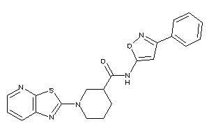 N-(3-phenylisoxazol-5-yl)-1-thiazolo[5,4-b]pyridin-2-yl-nipecotamide