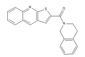 3,4-dihydro-1H-isoquinolin-2-yl(thieno[2,3-b]quinolin-2-yl)methanone