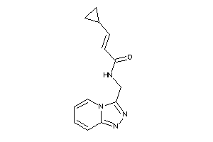 3-cyclopropyl-N-([1,2,4]triazolo[4,3-a]pyridin-3-ylmethyl)acrylamide