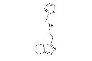 2-(6,7-dihydro-5H-pyrrolo[2,1-c][1,2,4]triazol-3-yl)ethyl-(2-furfuryl)amine