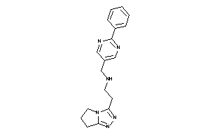 2-(6,7-dihydro-5H-pyrrolo[2,1-c][1,2,4]triazol-3-yl)ethyl-[(2-phenylpyrimidin-5-yl)methyl]amine