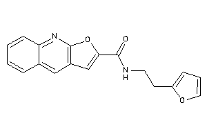 N-[2-(2-furyl)ethyl]furo[2,3-b]quinoline-2-carboxamide
