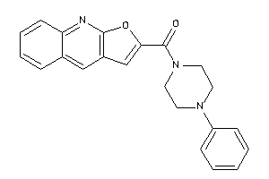 Image of Furo[2,3-b]quinolin-2-yl-(4-phenylpiperazino)methanone