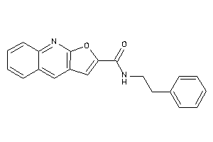 Image of N-phenethylfuro[2,3-b]quinoline-2-carboxamide