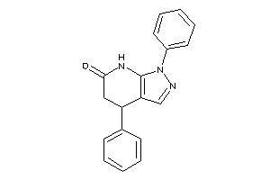 1,4-diphenyl-5,7-dihydro-4H-pyrazolo[3,4-b]pyridin-6-one