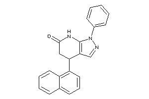 4-(1-naphthyl)-1-phenyl-5,7-dihydro-4H-pyrazolo[3,4-b]pyridin-6-one