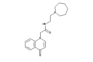 N-[2-(azepan-1-yl)ethyl]-2-(4-keto-1-quinolyl)acetamide