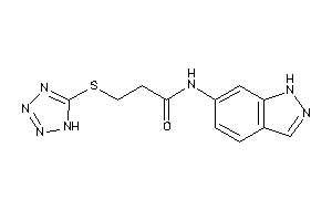 N-(1H-indazol-6-yl)-3-(1H-tetrazol-5-ylthio)propionamide