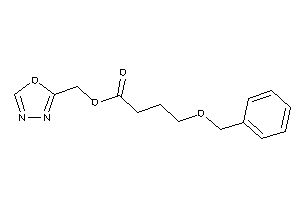 4-benzoxybutyric Acid 1,3,4-oxadiazol-2-ylmethyl Ester