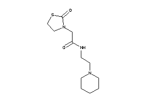 2-(2-ketothiazolidin-3-yl)-N-(2-piperidinoethyl)acetamide