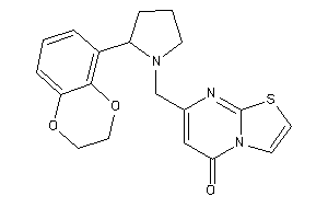 7-[[2-(2,3-dihydro-1,4-benzodioxin-5-yl)pyrrolidino]methyl]thiazolo[3,2-a]pyrimidin-5-one