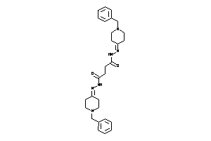 N,N'-bis[(1-benzyl-4-piperidylidene)amino]succinamide