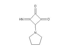 Image of 3-imino-4-pyrrolidino-cyclobutane-1,2-quinone