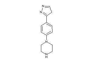 1-[4-(4H-pyrazol-3-yl)phenyl]piperazine