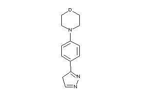 4-[4-(4H-pyrazol-3-yl)phenyl]morpholine