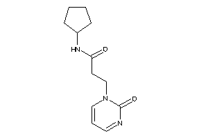 N-cyclopentyl-3-(2-ketopyrimidin-1-yl)propionamide