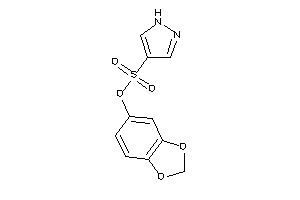 1H-pyrazole-4-sulfonic Acid 1,3-benzodioxol-5-yl Ester