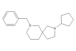 Image of 7-benzyl-3-cyclopentyl-3,7-diazaspiro[4.5]decane
