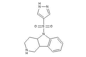 Image of 5-(1H-pyrazol-4-ylsulfonyl)-1,2,3,4,4a,9b-hexahydropyrido[4,3-b]indole