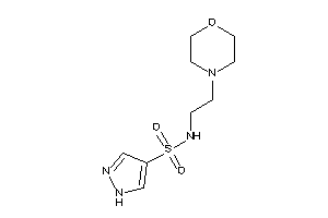 N-(2-morpholinoethyl)-1H-pyrazole-4-sulfonamide