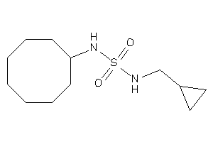 Cyclooctyl(cyclopropylmethylsulfamoyl)amine