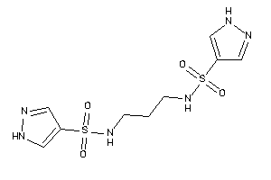 N-[3-(1H-pyrazol-4-ylsulfonylamino)propyl]-1H-pyrazole-4-sulfonamide