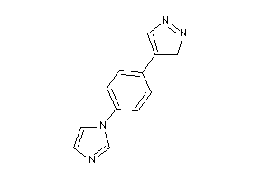 1-[4-(3H-pyrazol-4-yl)phenyl]imidazole