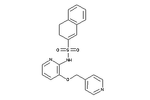 N-[3-(4-pyridylmethoxy)-2-pyridyl]-3,4-dihydronaphthalene-2-sulfonamide