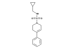 N-(cyclopropylmethyl)-4-phenyl-3,6-dihydro-2H-pyridine-1-sulfonamide