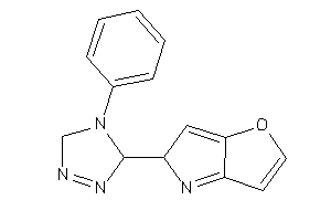 5-(4-phenyl-3,5-dihydro-1,2,4-triazol-3-yl)-5H-furo[3,2-b]pyrrole