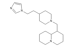 1-[[4-(2-imidazol-1-ylethyl)piperidino]methyl]quinolizidine