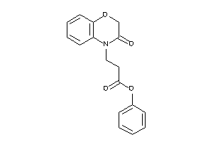 3-(3-keto-1,4-benzoxazin-4-yl)propionic Acid Phenyl Ester