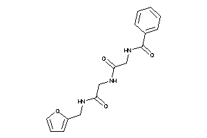N-[2-[[2-(2-furfurylamino)-2-keto-ethyl]amino]-2-keto-ethyl]benzamide
